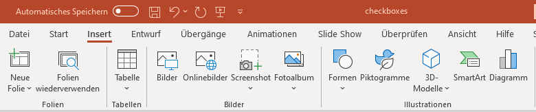 Hacken In Powerpoint Einfugen Slidelizard