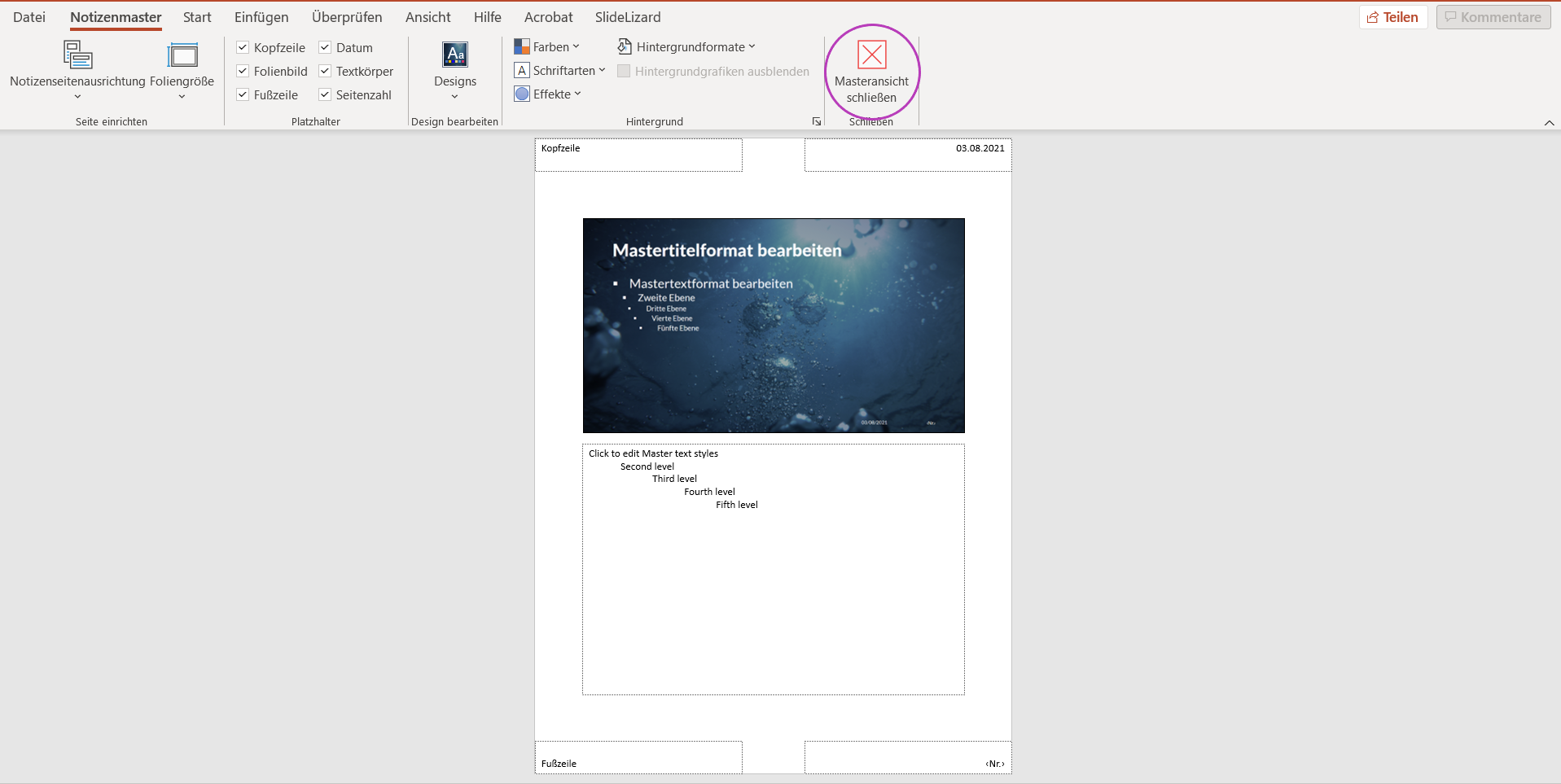 Notizen In PowerPoint Erstellen & Drucken (2022) | SlideLizard®