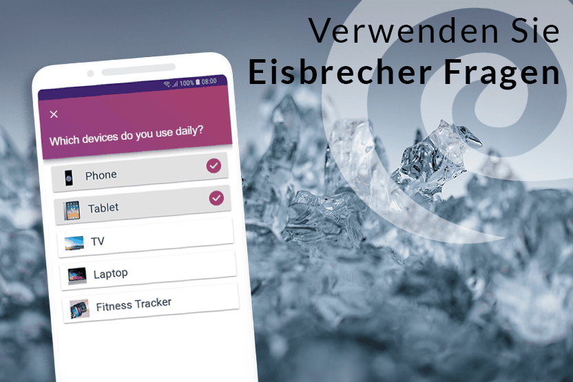 Eisbrecher Umfragen mit SlideLizard