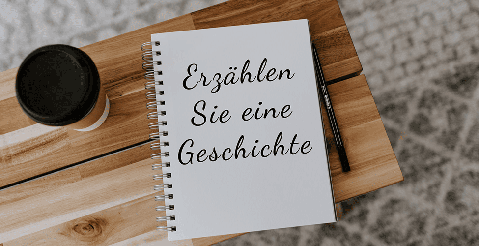 Erzählen Sie eine Geschichte