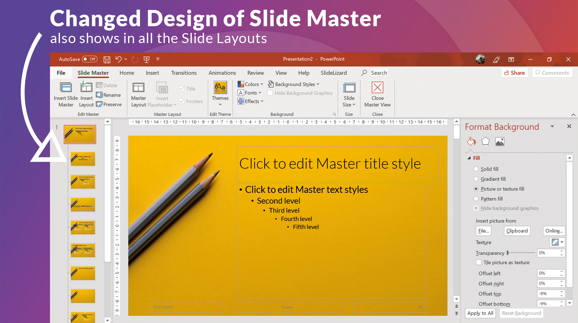 how to make a presentation template