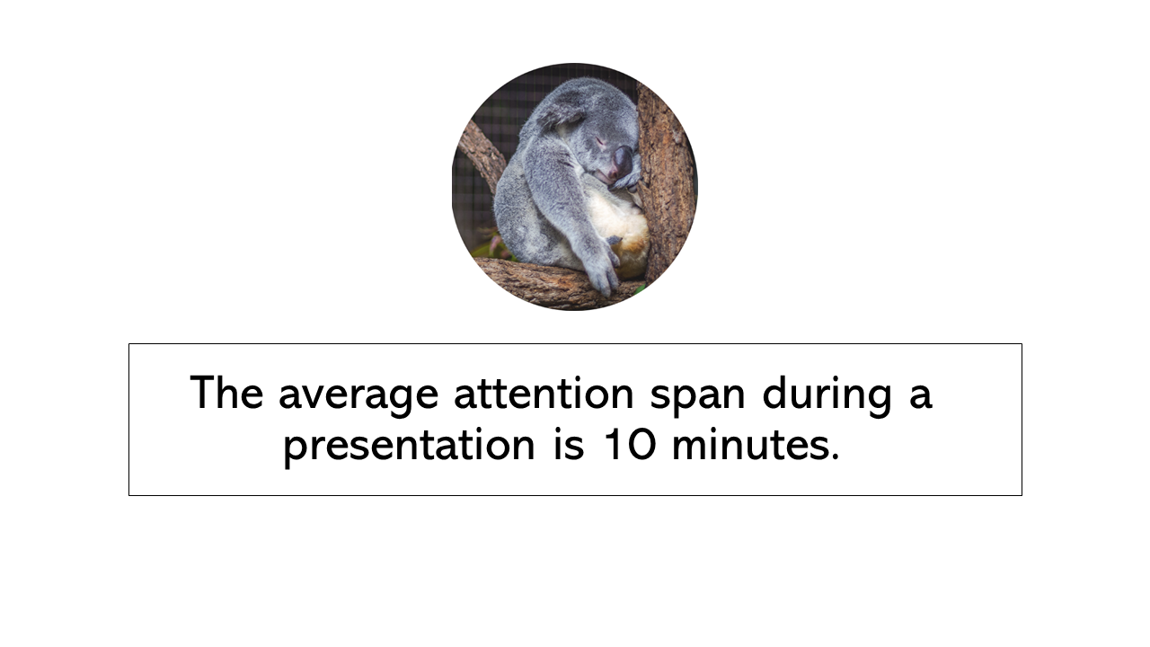 end a presentation slide