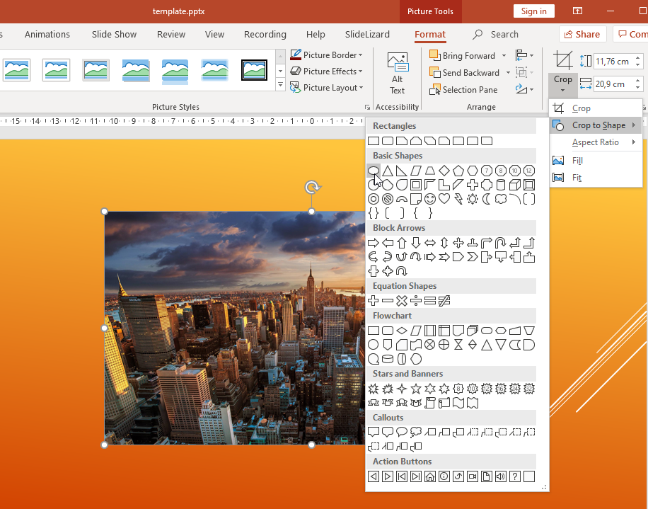 Mask Images To Clip Shape In Powerpoint Slidelizard