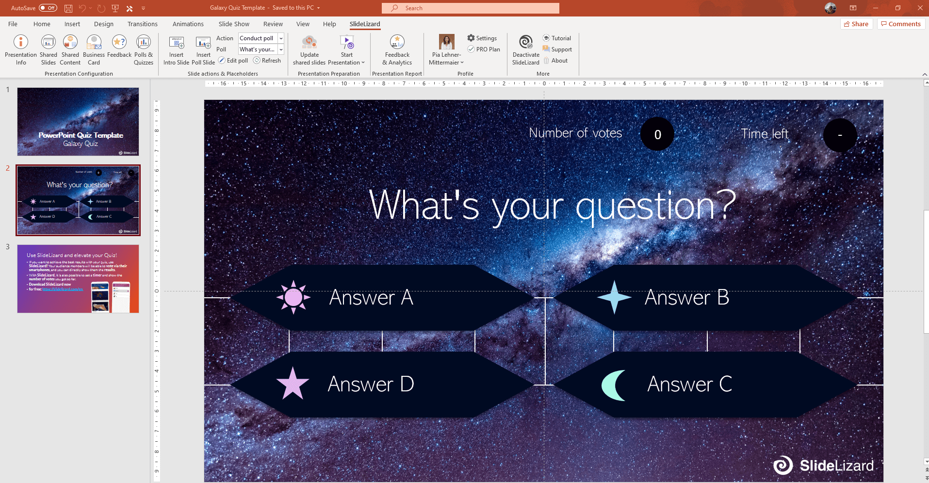 powerpoint quiz templates