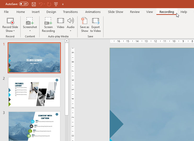 convert a powerpoint presentation to video