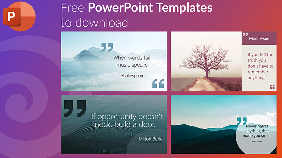 PowerPoint Quote design ideas