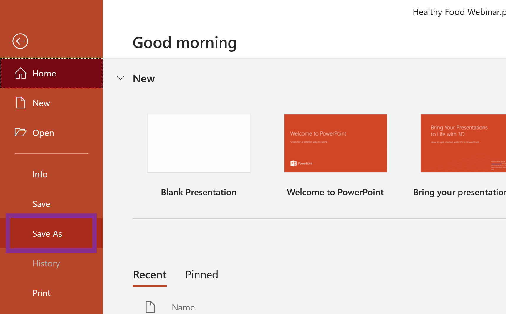 Разрешение у презентации powerpoint