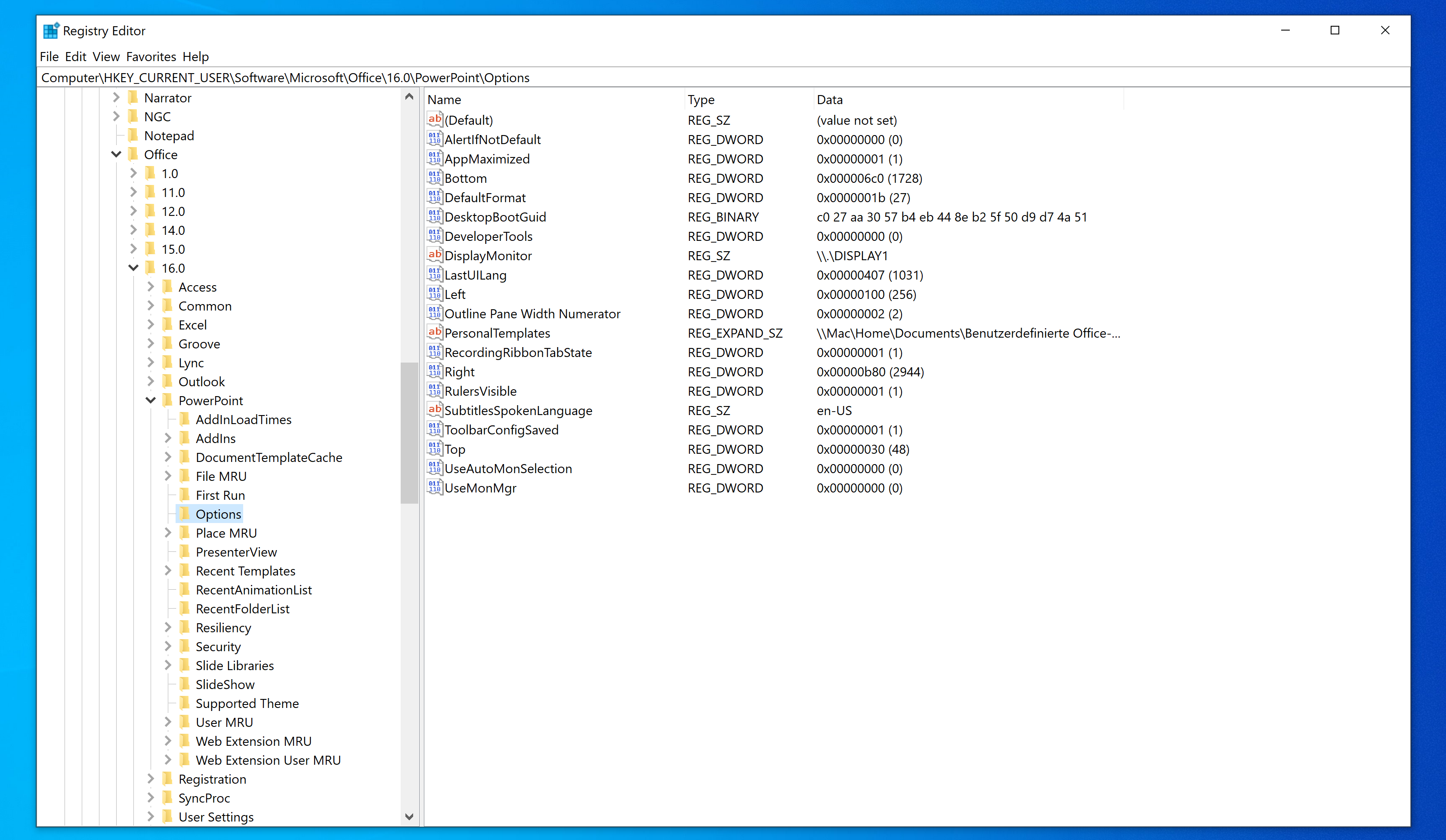 powerpoint presentation image formats