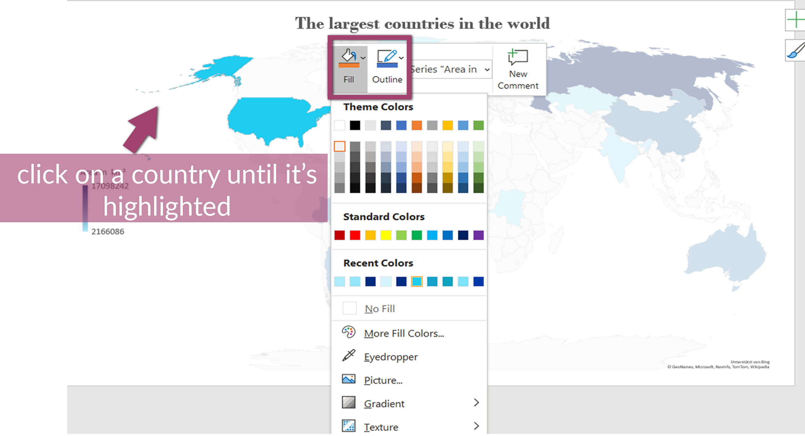 world map biggest countries USA EU China Brasil flag ppt