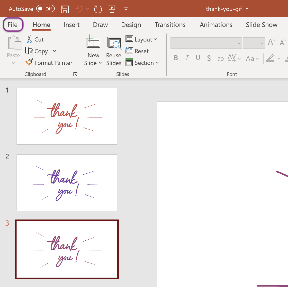 Create and insert GIFs in PowerPoint (2022)