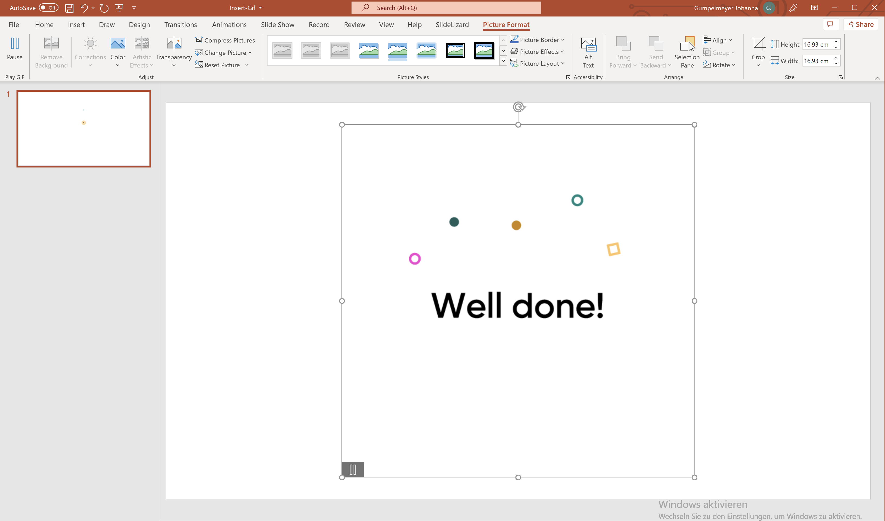 How to add Animated GIF to PowerPoint