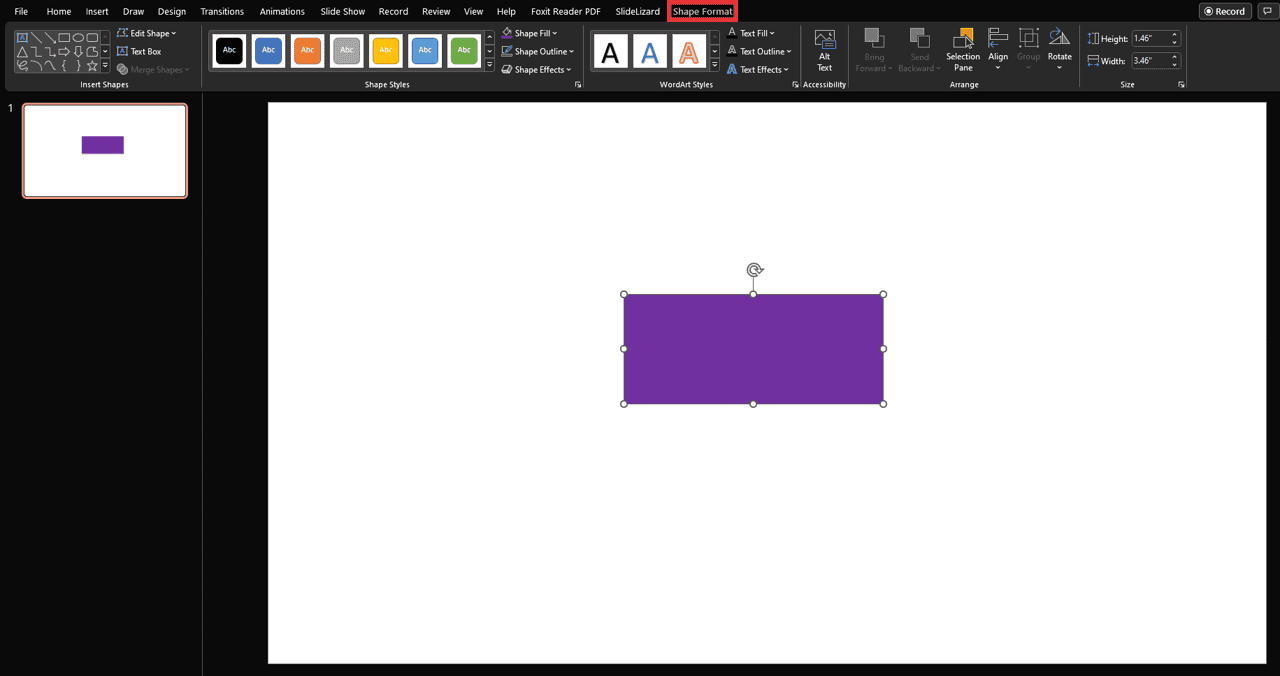 Formen bearbeiten in Powerpoint
