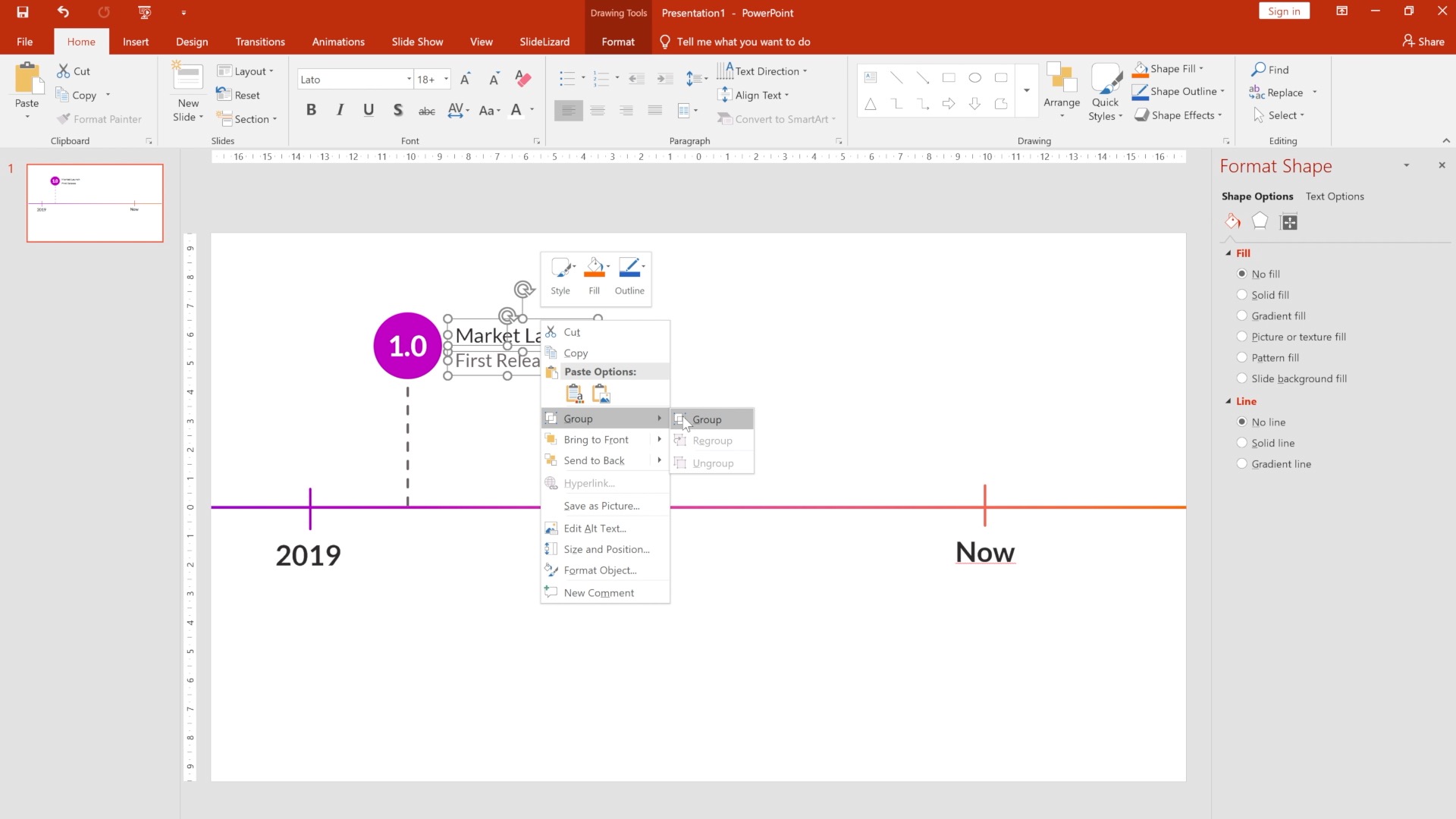 Animated Timeline Template For Powerpoint 2021 Slidelizard