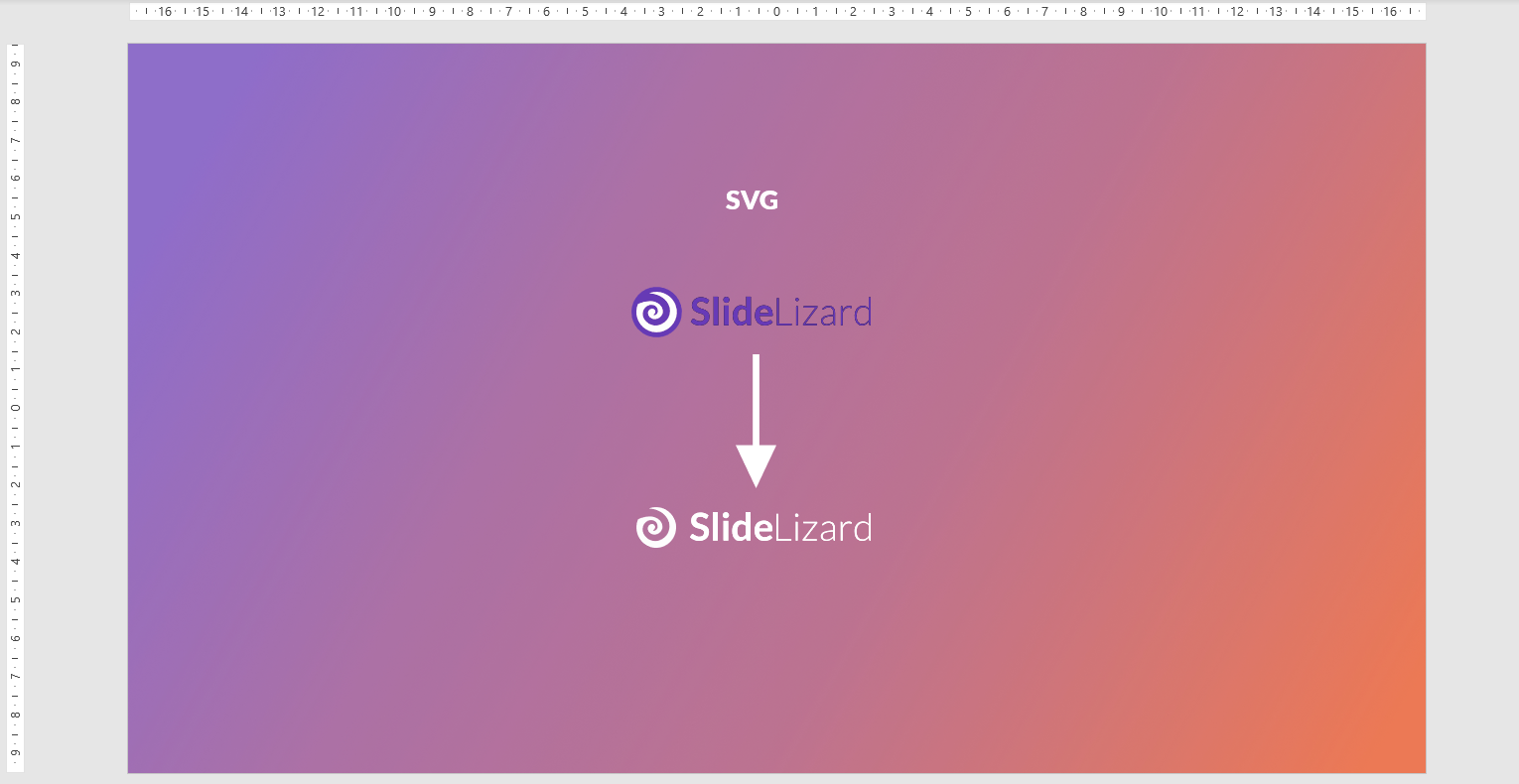 Как вставить svg в powerpoint