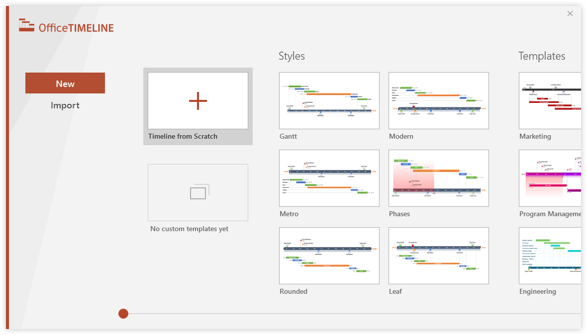 microsoft office timeline powerpoint