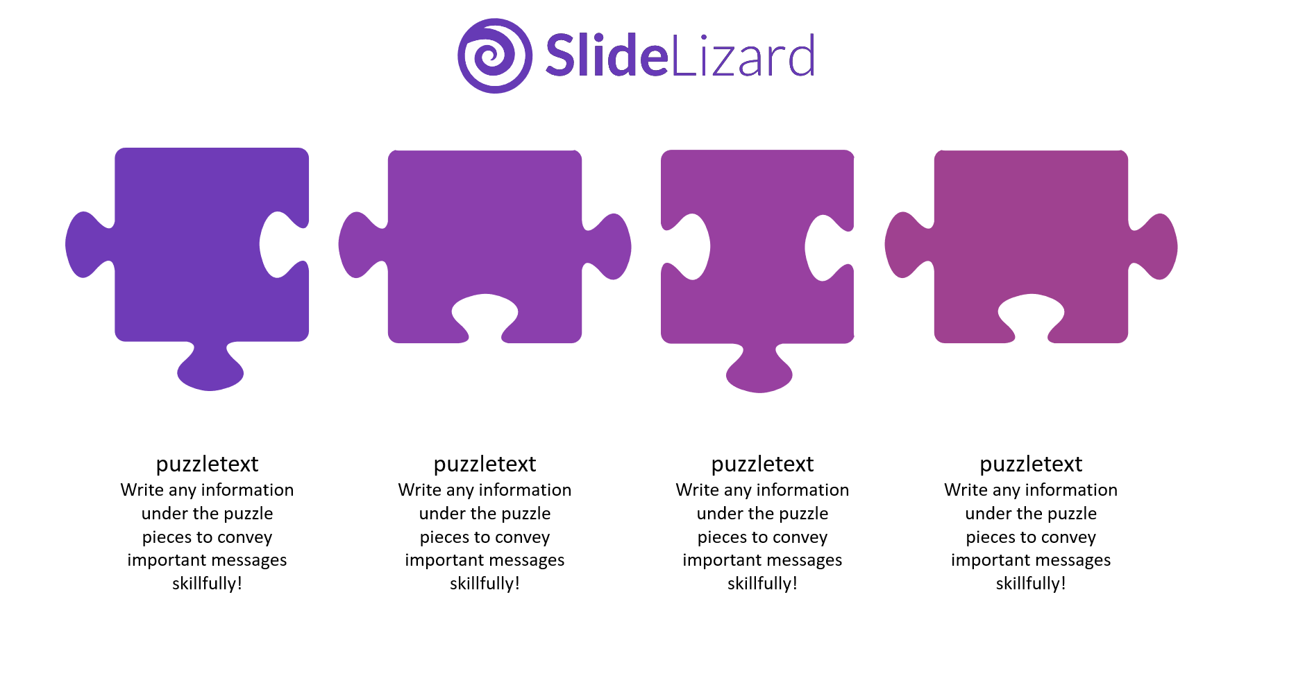 Basic Sizing Information  Presentation template free, Puzzle