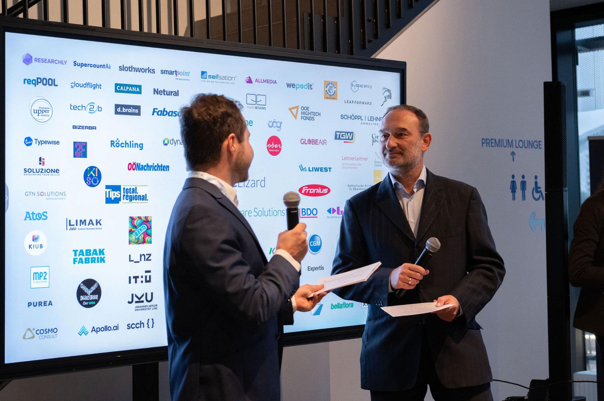 Wine & Business 2026 Gespräch vor der Bühne